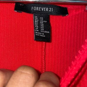 Forever 21 Mini red dress